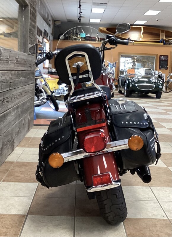 2010 Harley-Davidson Heritage Softail Classic Red Hot Sunglo - Photo 3