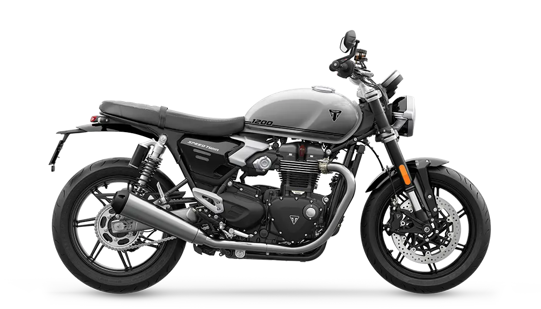 2025 Triumph Speed Twin 1200 - Aluminum Silver