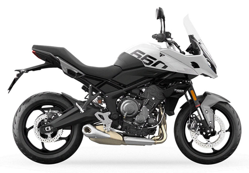 2025 Triumph Tiger Sport 660 Crystal White