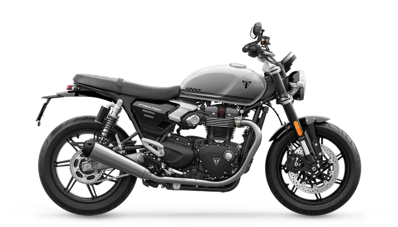 2025 Triumph Speed Twin 1200 - Aluminum Silver