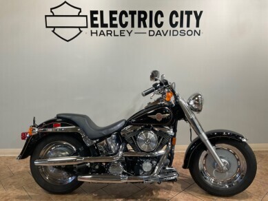 1997 Harley-Davidson FLSTF Fat Boy Black