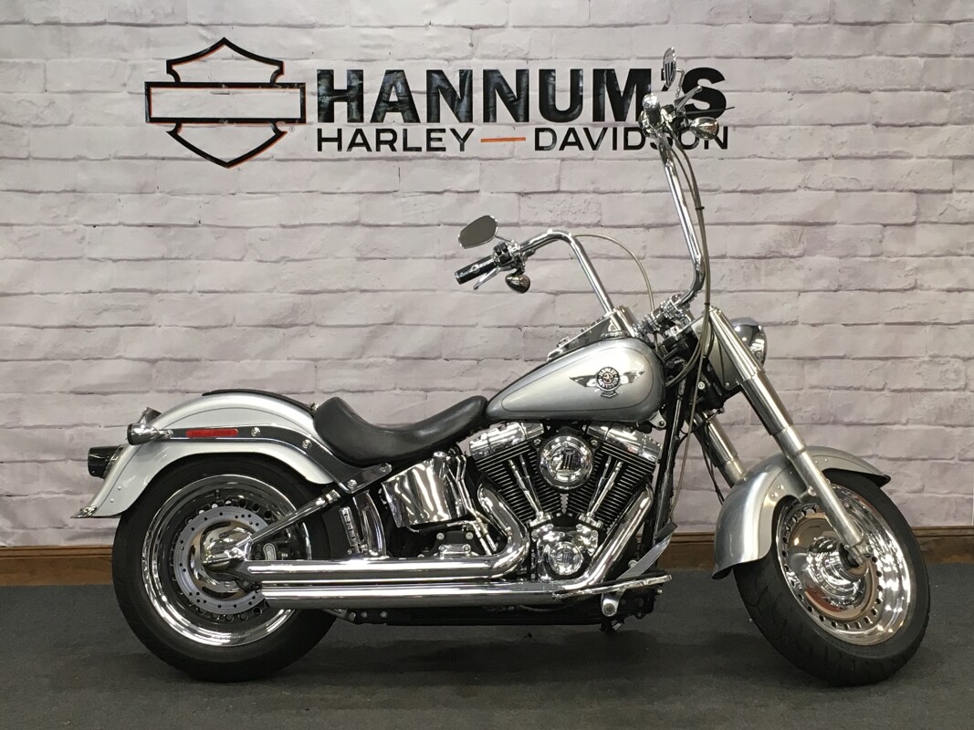 2014 Harley-Davidson Fat Boy Brilliant Silver FLSTF