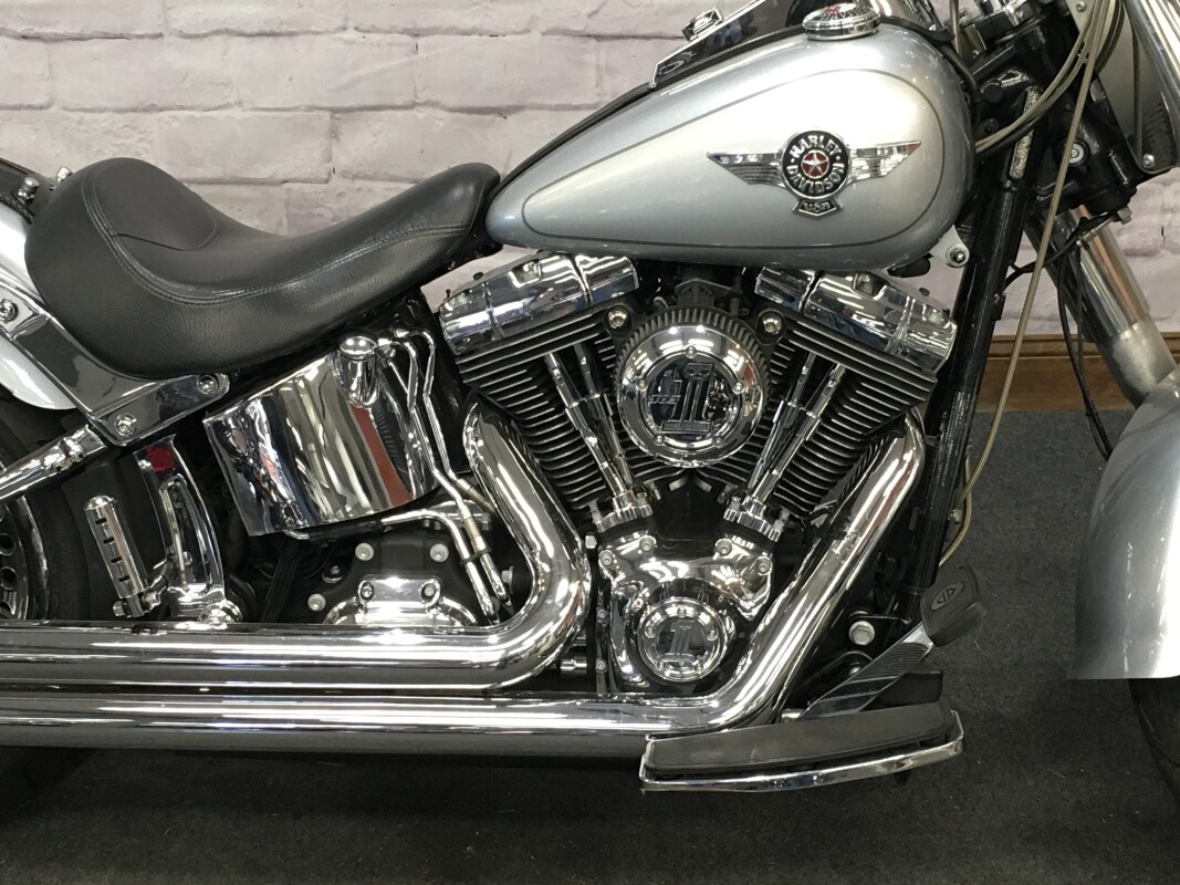 2014 Harley-Davidson Fat Boy Brilliant Silver FLSTF - Photo 3