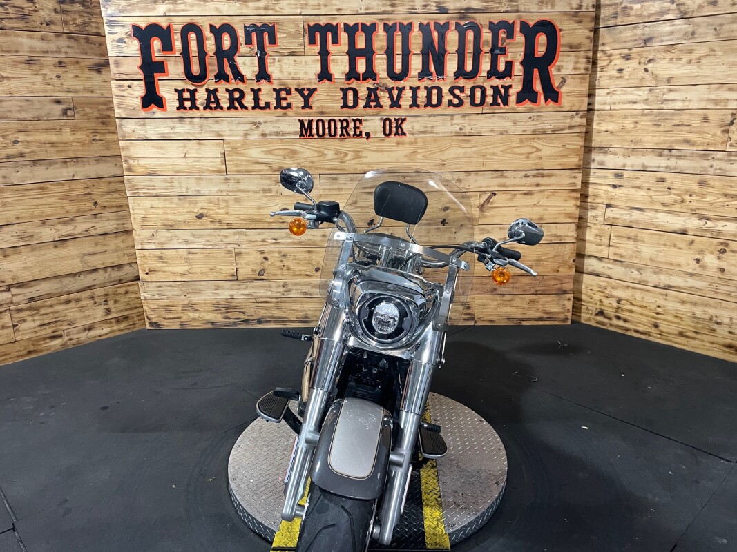 Harley-Davidson Fat Boy 114 2023 FLFBS Gray Haze/Silver Fortune - Photo 4