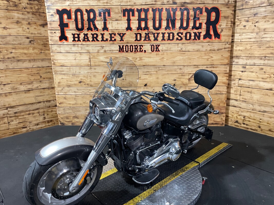 Harley-Davidson Fat Boy 114 2023 FLFBS Gray Haze/Silver Fortune