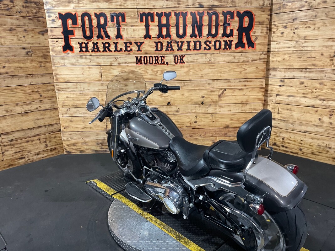 Harley-Davidson Fat Boy 114 2023 FLFBS Gray Haze/Silver Fortune - Photo 10