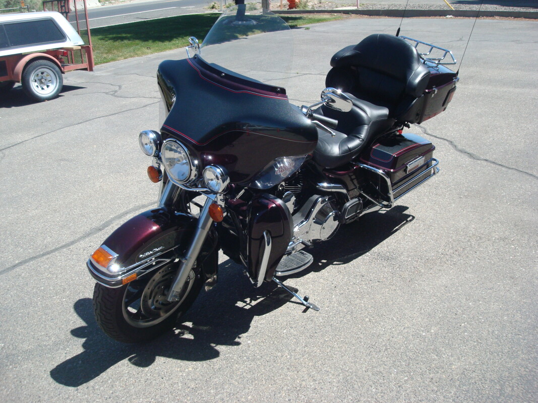 2005 Harley-Davidson Electra Glide Ultra Classic Two-Tone Black Cherry Pearl and Black - Photo 6