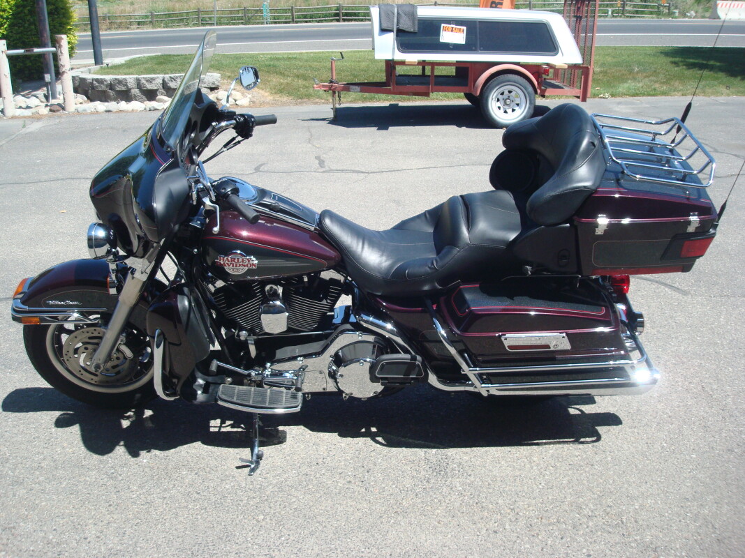 2005 Harley-Davidson Electra Glide Ultra Classic Two-Tone Black Cherry Pearl and Black - Photo 5