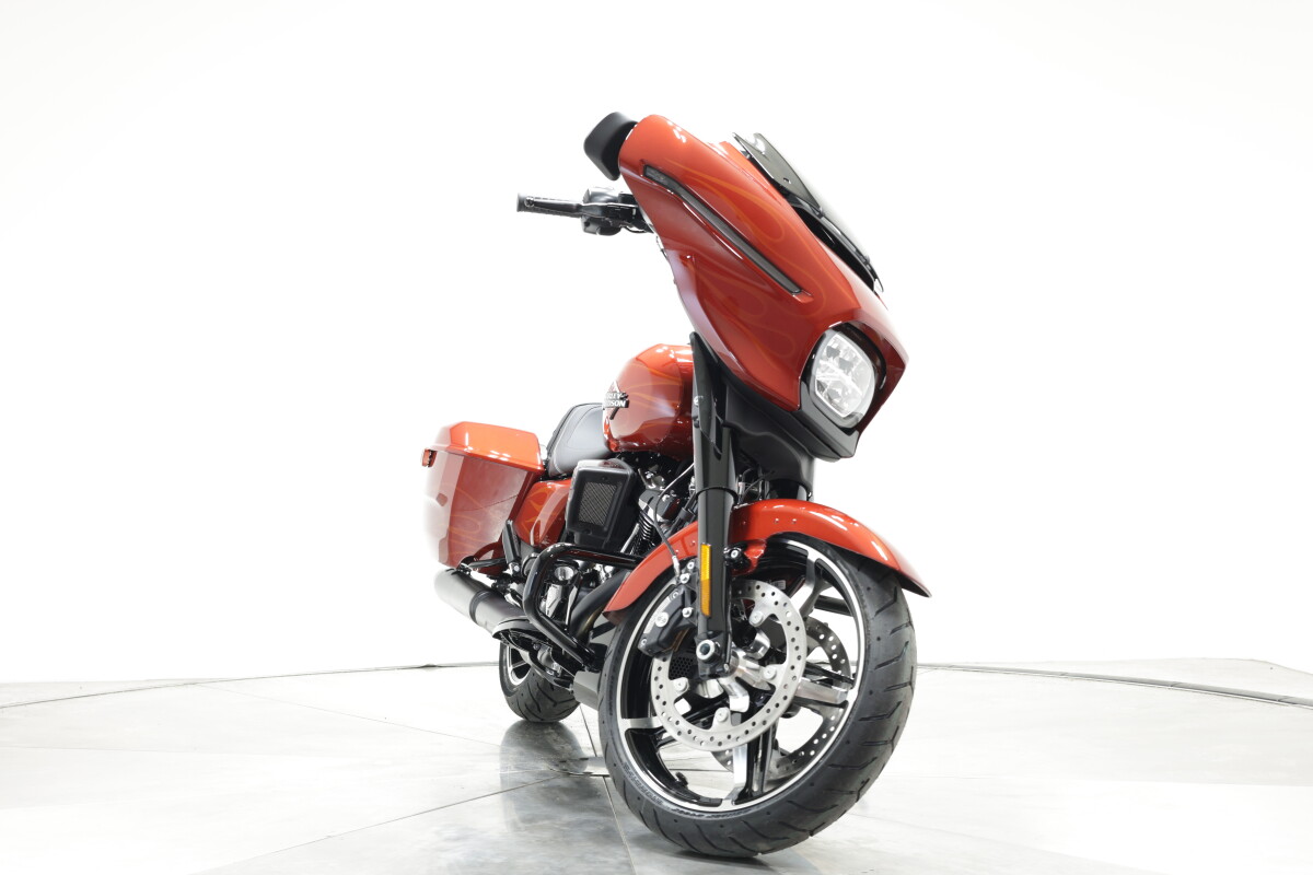 2025 Harley-Davidson FLHX Street Glide in Whiskey Firestorm with 10 miles - Photo 3