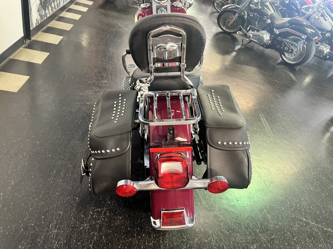 2007 Harley-Davidson Heritage Softail Classic BURGUNDY AND CREME FLSTC - Photo 9