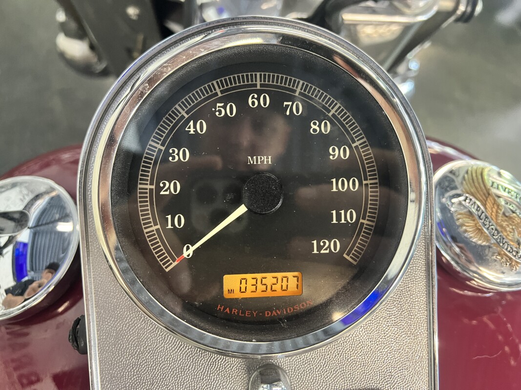 2007 Harley-Davidson Heritage Softail Classic BURGUNDY AND CREME FLSTC - Photo 6