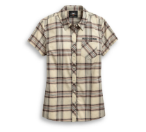 Winged Logo Plaid Shirt