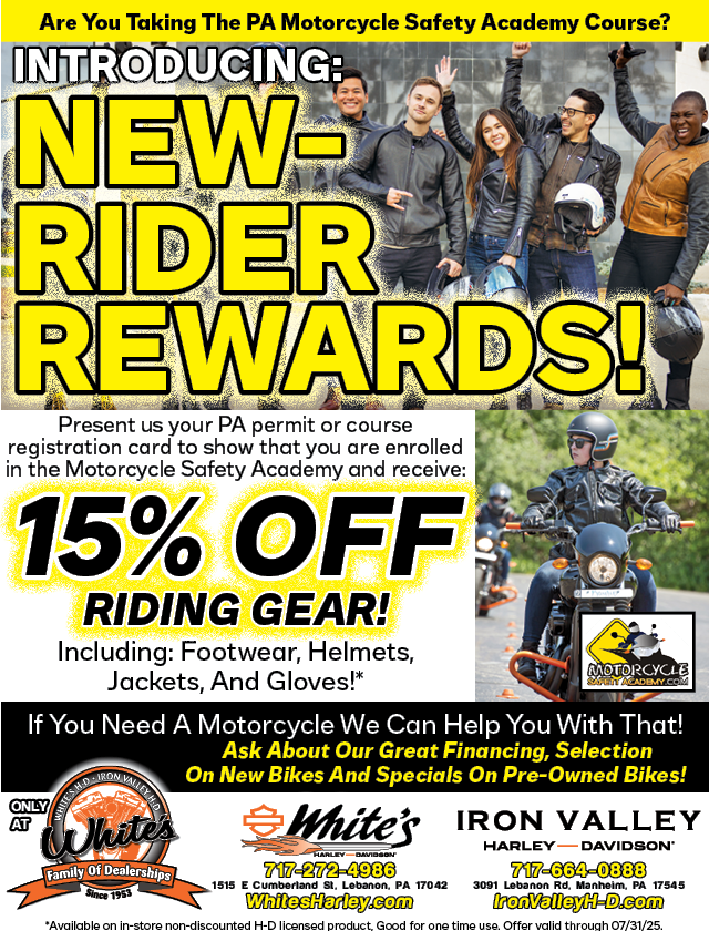 harley davidson riding academy promo code