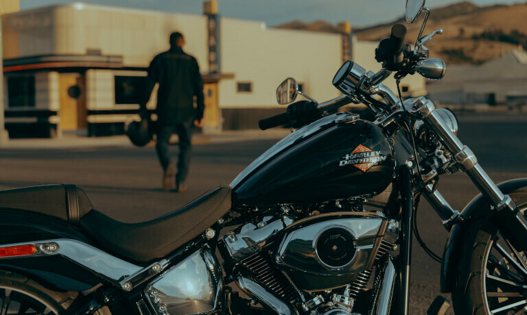 New Harley-Davidson motorcycle