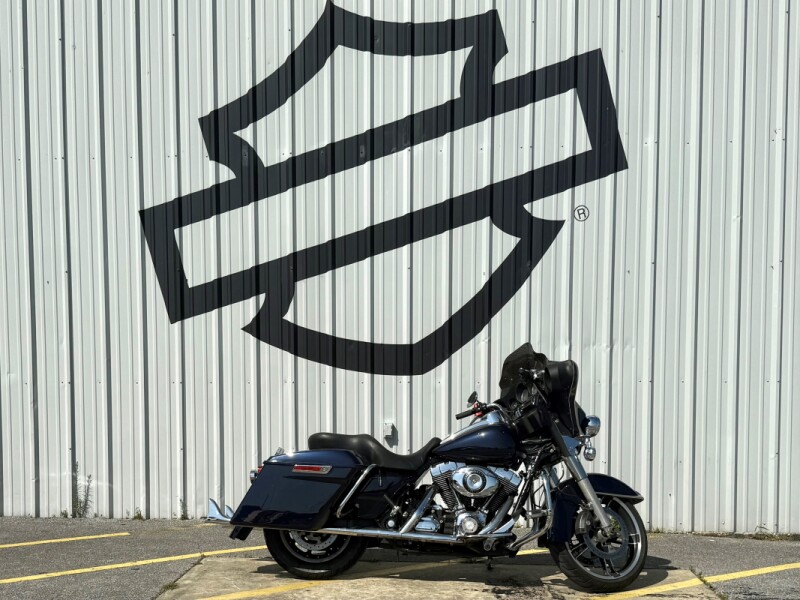 2008 HD FLHTP BLUE
