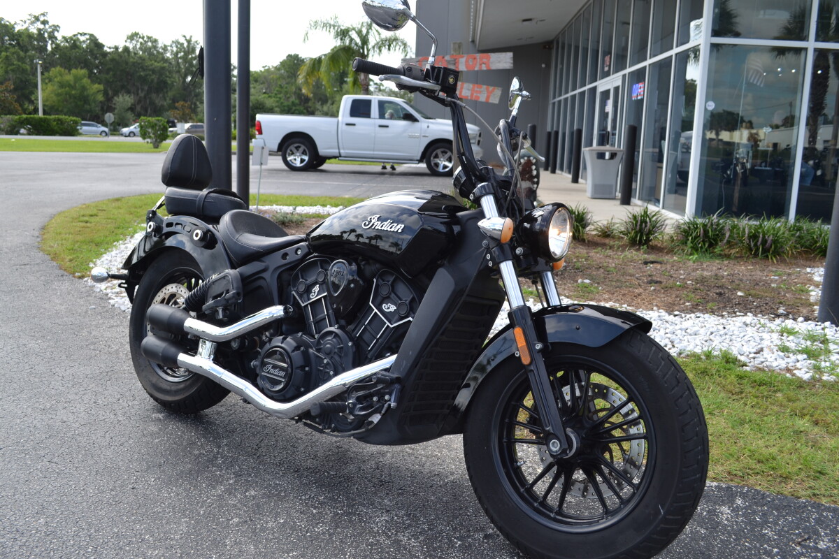2016 Indian Motorcycle Scout® Sixty Thunder Black, photo 18