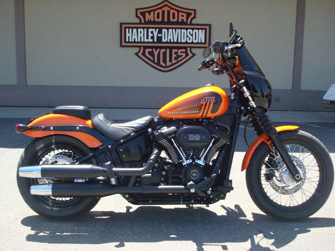 2021 Harley-Davidson Street Bob 114 Baja Orange