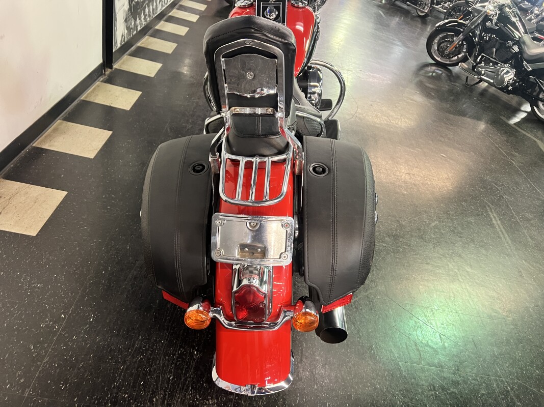 2010 Harley-Davidson Softail Deluxe Scarlet Red/Vivid Black FLSTN - Photo 9