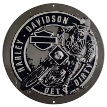 Get Dirty Tin Sign