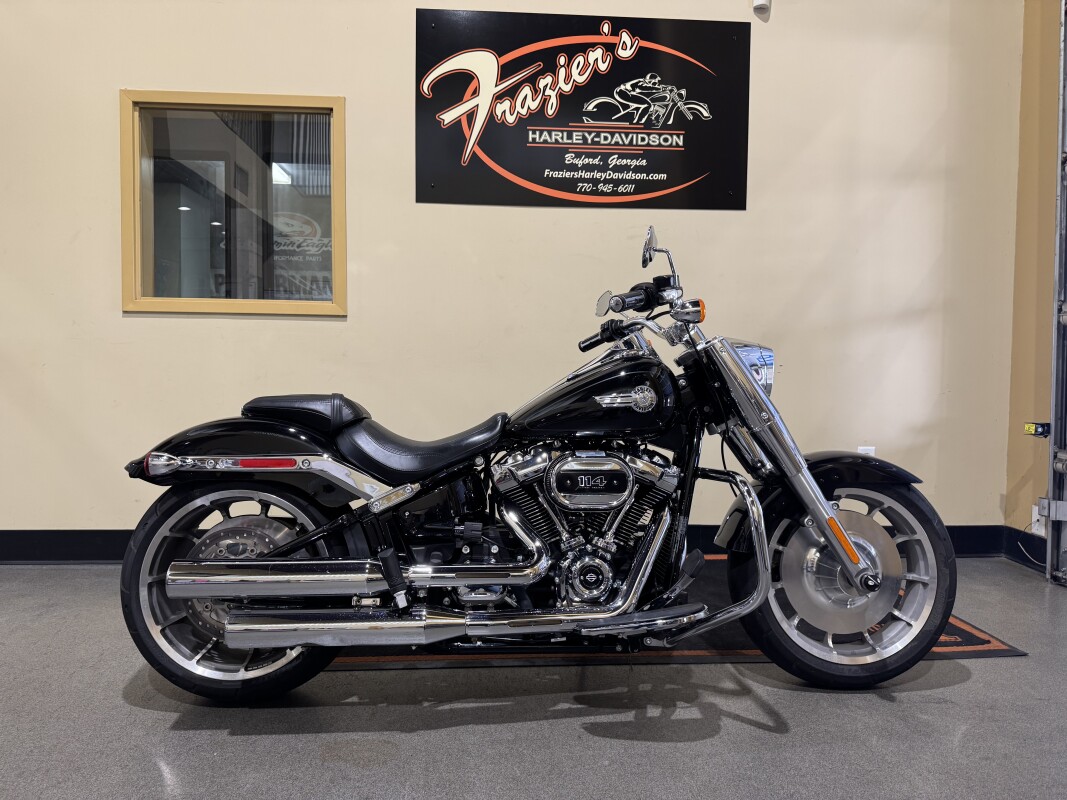 2022 Harley-Davidson Fat Boy 114 Vivid Black - Photo 2