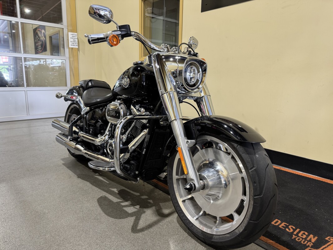 2022 Harley-Davidson Fat Boy 114 Vivid Black - Photo 3