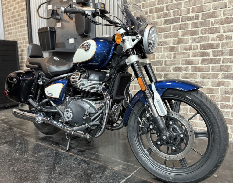 2024 Royal Enfield Super Meteor 650 Celestial Blue