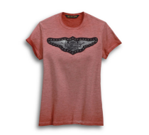 レディース スタッズウィングTシャツ