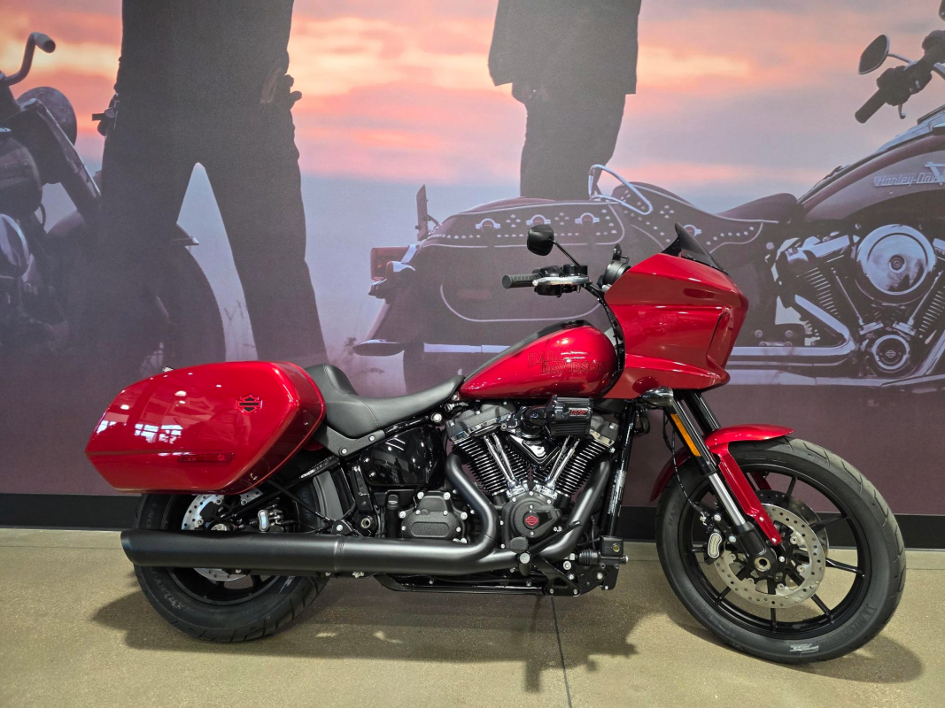 2025 Harley-Davidson® Low Rider® ST Brilliant Red - Black Finish
