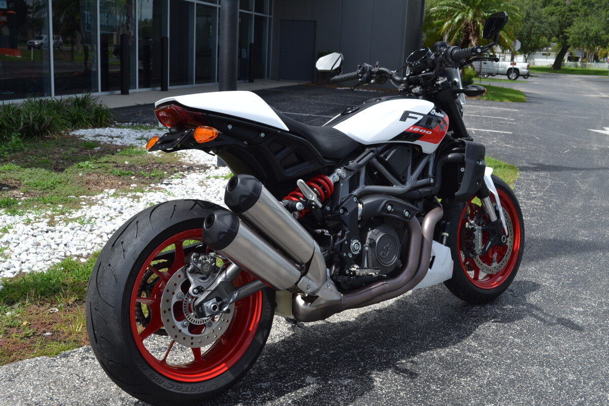 2023 Indian FTR Sport White Lightning / Indy Red - Photo 6