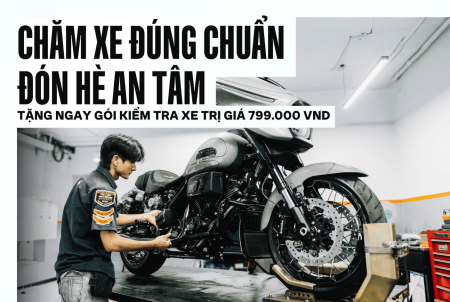 Chăm Xe Đúng Chuẩn - Đón Hè An Tâm: Tặng ngay gói kiểm tra xe chuyên sâu trị giá 799.000 VNĐ
