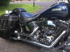 2016 Harley-Davidson® Softail® Deluxe Custom Color Cosmic Blue Pearl thumb 0