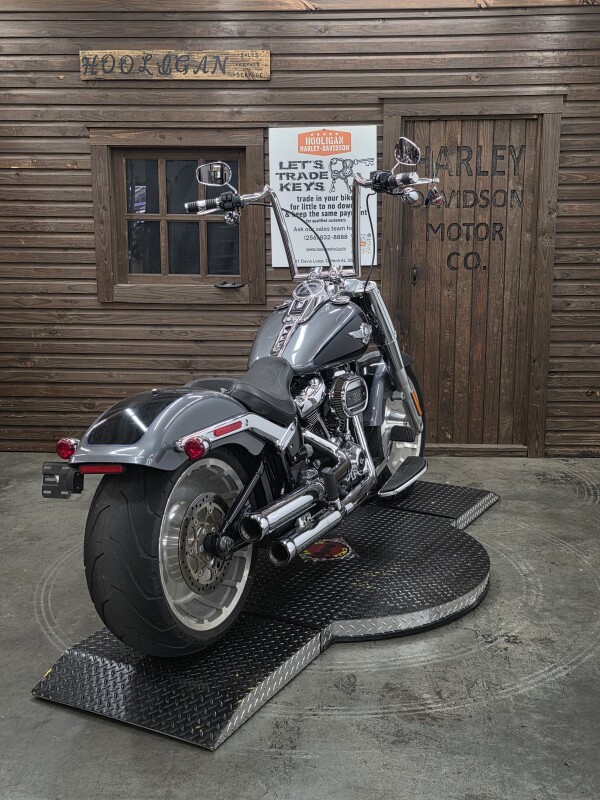 2021 Harley-Davidson Fat Boy 114 GAUNT GRY MET/VIV BK W/12 D - Photo 3
