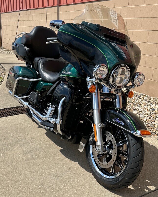 2015 Harley-Davidson Ultra Limited Two-Tone Deep Jade Pearl/Vivid Black - Photo 3