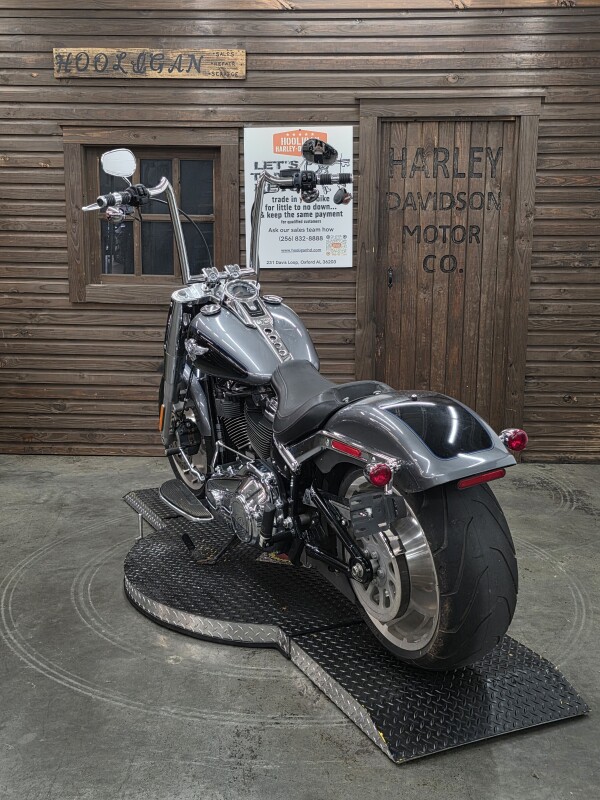 2021 Harley-Davidson Fat Boy 114 GAUNT GRY MET/VIV BK W/12 D - Photo 4