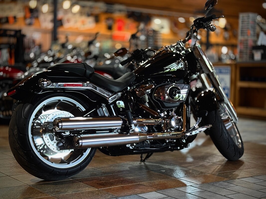 2025 Harley-Davidson Fat Boy Vivid Black - Photo 2