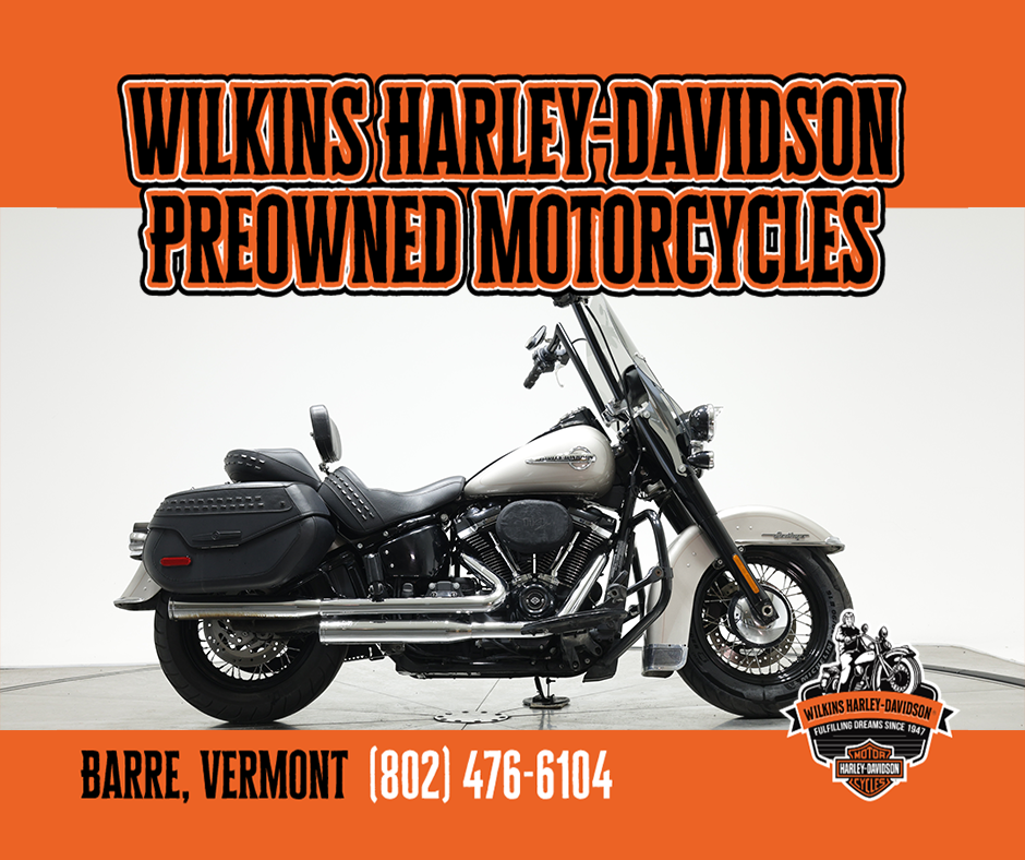 2018 Harley-Davidson FLHCS Heritage 114 in Silver Fortune with 25041 miles - Photo 2