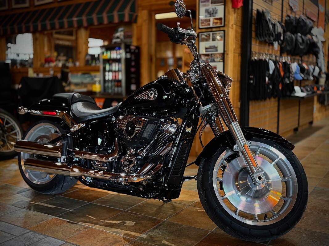 2025 Harley-Davidson Fat Boy Vivid Black - Photo 3