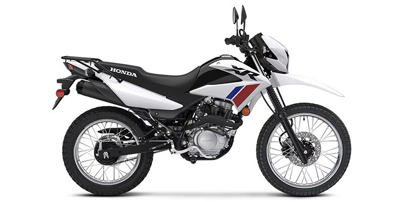 2025 Honda XR150L Dual Sport White