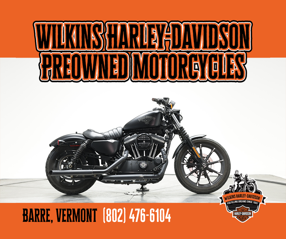 2017 HARLEY-DAVIDSON XL883N IRON 883 IN BLACK DENIM with 7813 miles - Photo 3