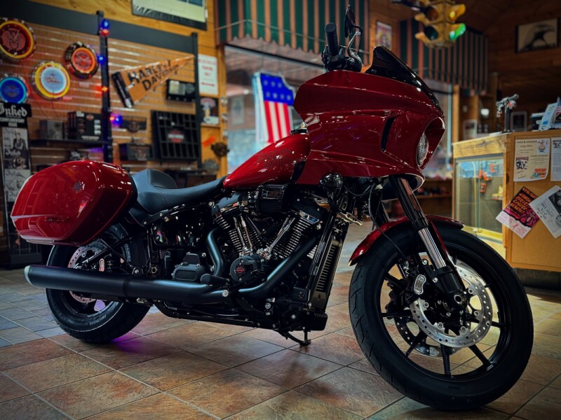 希少✨　ハーレーダビッドソン　シングルライダース　ワインレッド　キルティング　M Harley Davidson - 【稀少！金赤糸刺繍限定品！】山羊&牛革