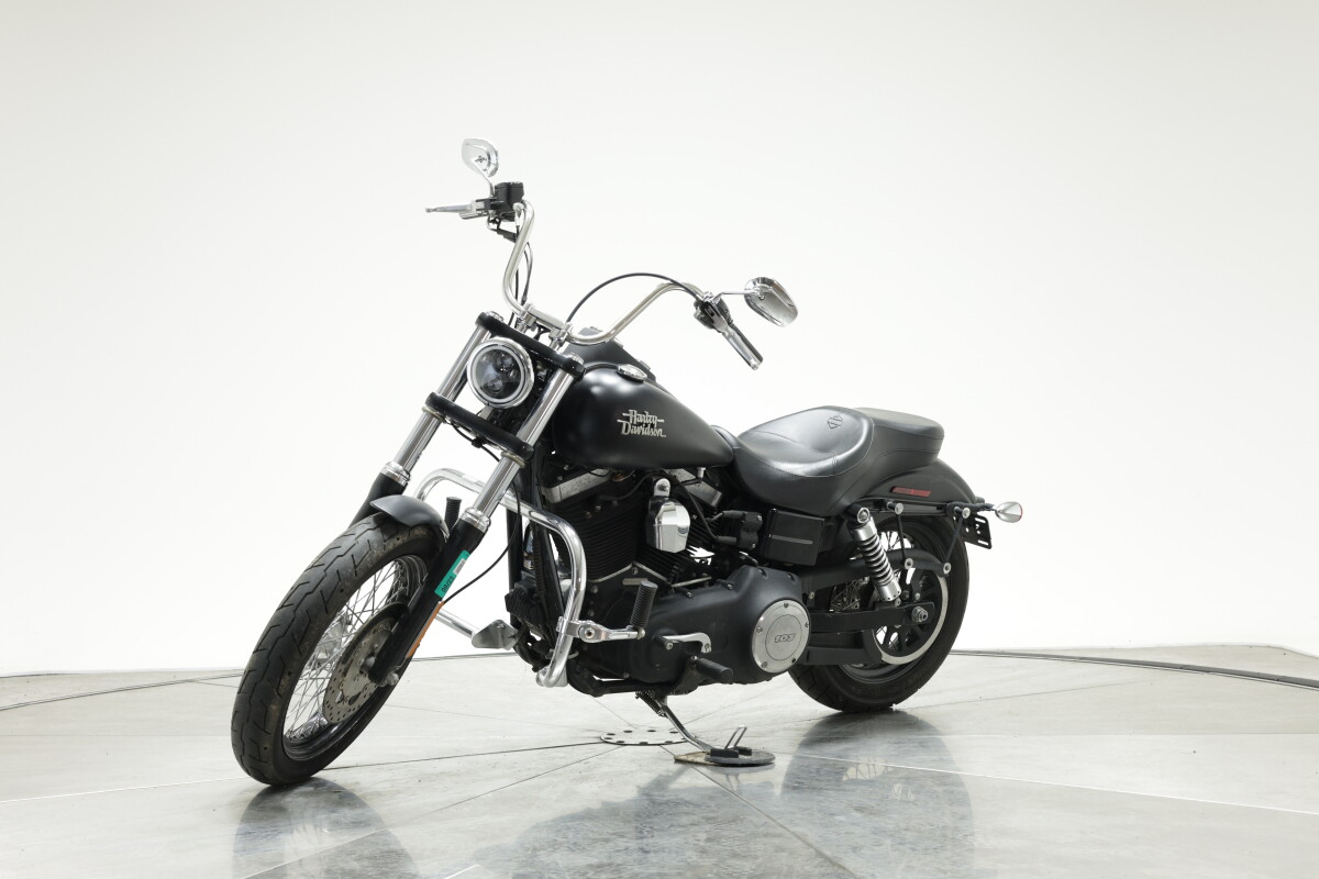 2014 HARLEY-DAVIDSON FXDB103 STREET BOB in BLACK DENIM with 13089 miles - Photo 8