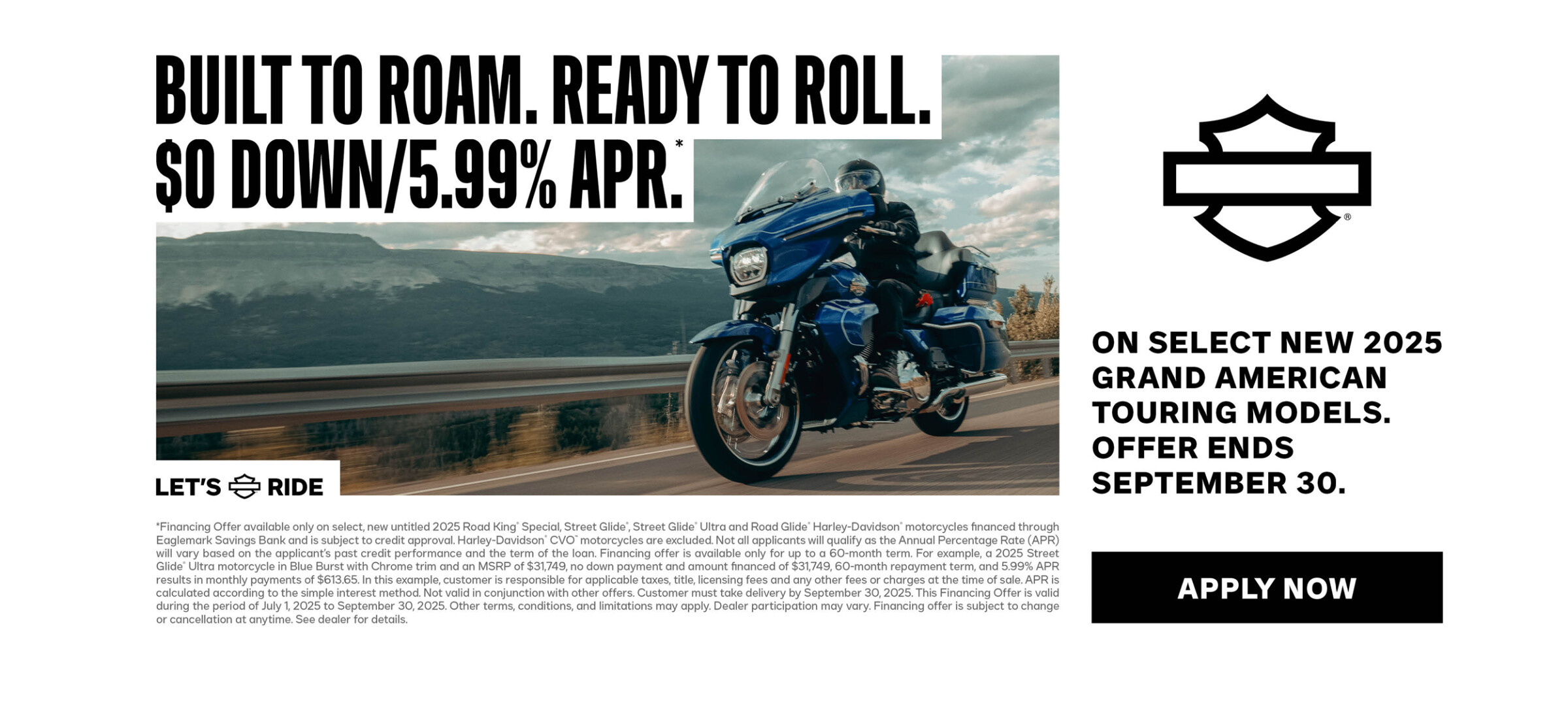  GAT Touring Low APR Offer 202520