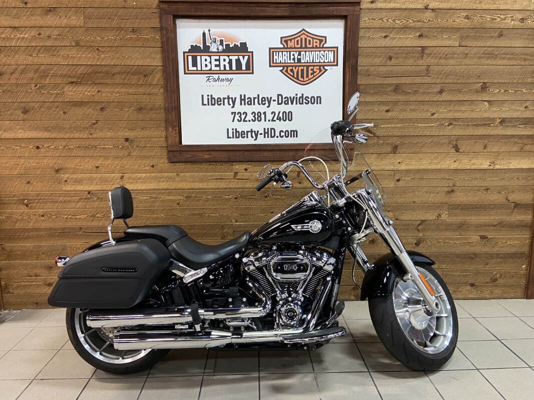 2024 Harley-Davidson Fat Boy 114 Vivid Black FLFBS