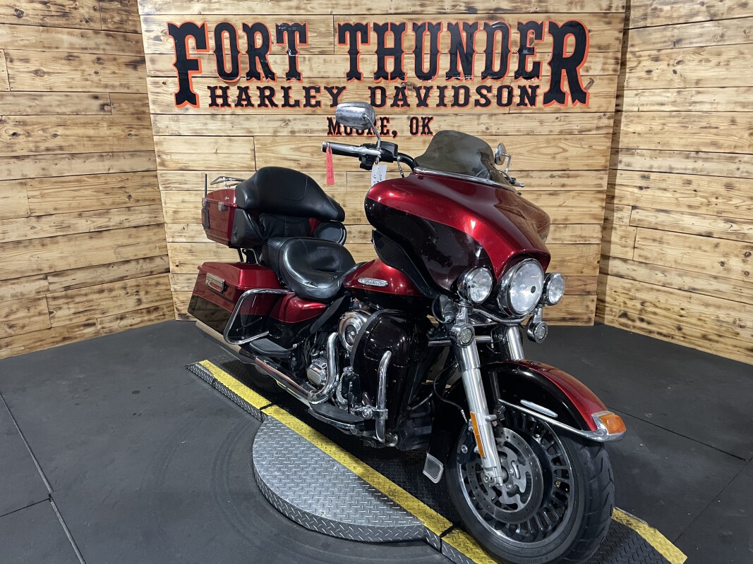 Harley-Davidson Electra Glide Ultra Limited 2013 FLHTK Two-Tone Ember Red Sunglo/Merlot Sunglo - Photo 3