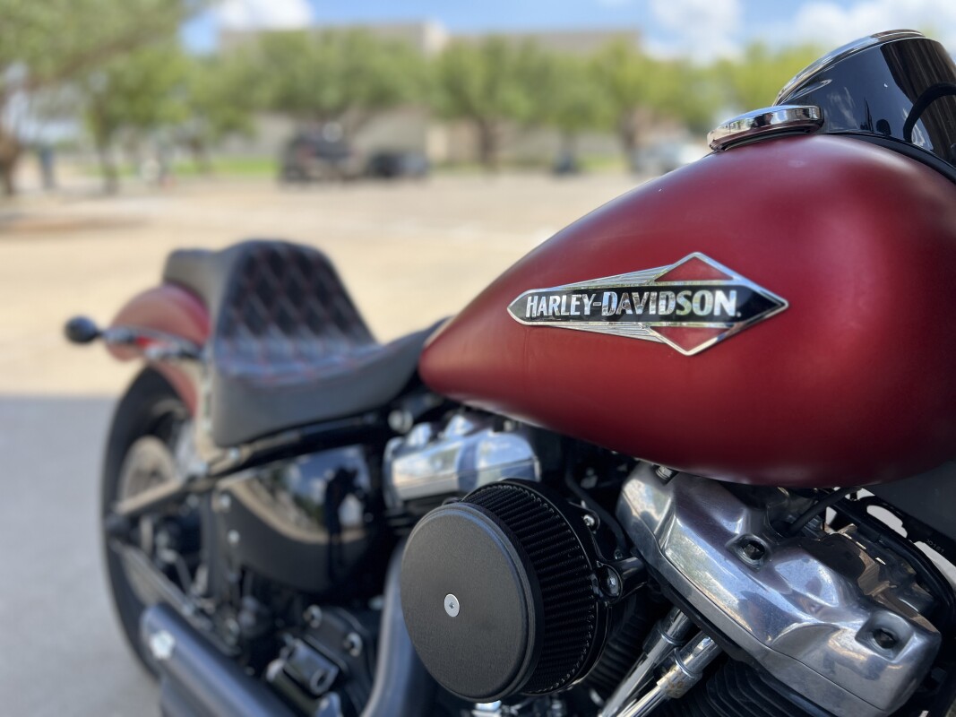 2019 Harley-Davidson Softail Slim Wicked Red Denim - Photo 9