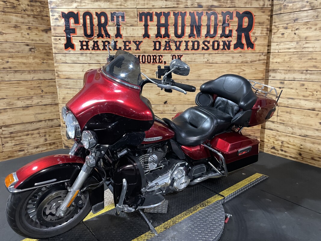 Harley-Davidson Electra Glide Ultra Limited 2013 FLHTK Two-Tone Ember Red Sunglo/Merlot Sunglo - Photo 7