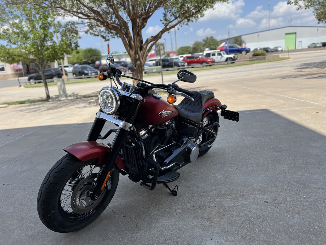 2019 Harley-Davidson Softail Slim Wicked Red Denim - Photo 4