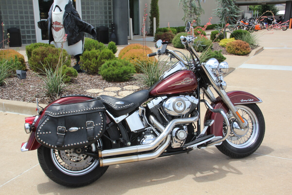 2008 Harley-Davidson Heritage Softail Classic Crimson Red Sunglo - Photo 5