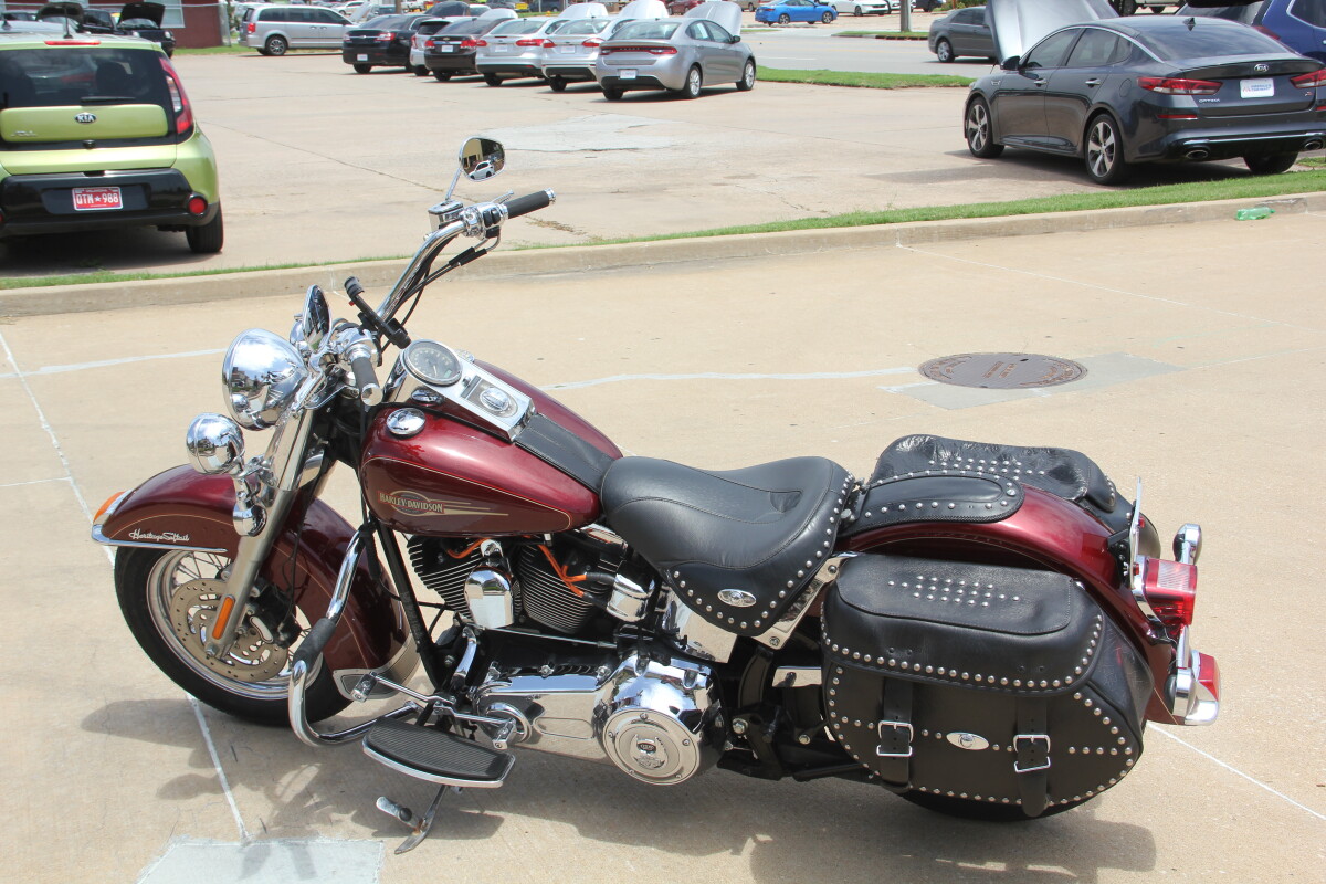 2008 Harley-Davidson Heritage Softail Classic Crimson Red Sunglo - Photo 7