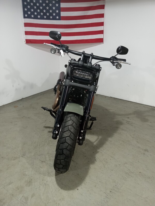 2021 Harley-Davidson Fat Bob 114 Deadwood Green Denim - Photo 2